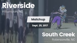 Matchup: Riverside High vs. South Creek  2017