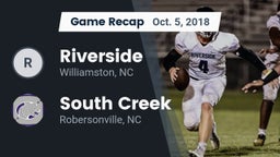 Recap: Riverside  vs. South Creek  2018