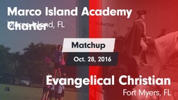 Matchup: Marco Island vs. Evangelical Christian  2016