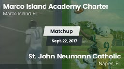 Matchup: Marco Island vs. St. John Neumann Catholic  2017