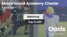 Matchup: Marco Island vs. Oasis  2018