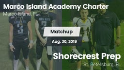 Matchup: Marco Island vs. Shorecrest Prep  2019
