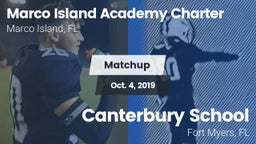 Matchup: Marco Island vs. Canterbury School 2019