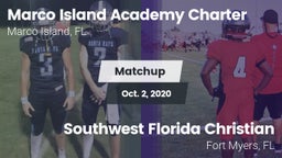 Matchup: Marco Island vs. Southwest Florida Christian  2020