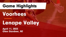 Voorhees  vs Lenape Valley  Game Highlights - April 11, 2023