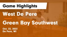 West De Pere  vs Green Bay Southwest  Game Highlights - Oct. 22, 2022