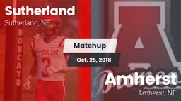 Matchup: Sutherland High vs. Amherst  2018