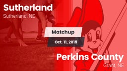 Matchup: Sutherland High vs. Perkins County  2019
