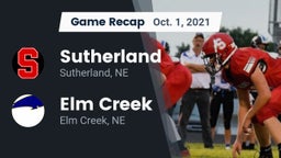 Recap: Sutherland  vs. Elm Creek  2021