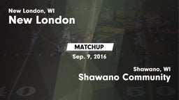 Matchup: New London High vs. Shawano Community  2016