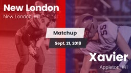 Matchup: New London High vs. Xavier  2018
