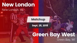 Matchup: New London High vs. Green Bay West 2018