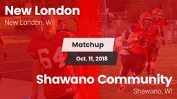 Matchup: New London High vs. Shawano Community  2018