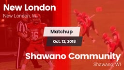 Matchup: New London High vs. Shawano Community  2018