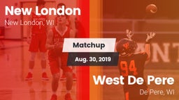 Matchup: New London High vs. West De Pere  2019