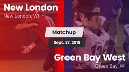 Matchup: New London High vs. Green Bay West 2019