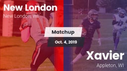 Matchup: New London High vs. Xavier  2019