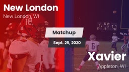 Matchup: New London High vs. Xavier  2020