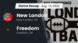 Recap: New London  vs. Freedom  2022
