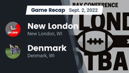 Recap: New London  vs. Denmark  2022