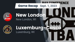 Recap: New London  vs. Luxemburg-Casco  2023