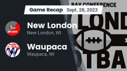 Recap: New London  vs. Waupaca  2023