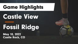 Castle View  vs Fossil Ridge Game Highlights - May 10, 2022