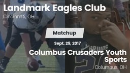 Matchup: Landmark Eagles vs. Columbus Crusaders Youth Sports 2017
