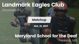 Matchup: Landmark Eagles vs. Maryland School for the Deaf  2017