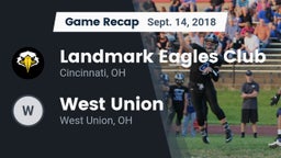 Recap: Landmark Eagles Club vs. West Union  2018
