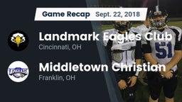 Recap: Landmark Eagles Club vs. Middletown Christian  2018