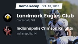 Recap: Landmark Eagles Club vs. Indianapolis Crimson Knights 2018