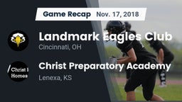 Recap: Landmark Eagles Club vs. Christ Preparatory Academy 2018