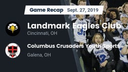 Recap: Landmark Eagles Club vs. Columbus Crusaders Youth Sports 2019