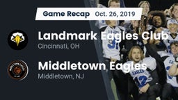 Recap: Landmark Eagles Club vs. Middletown Eagles 2019