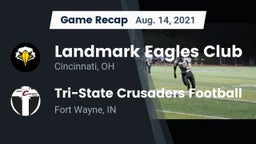 Recap: Landmark Eagles Club vs. Tri-State Crusaders Football 2021