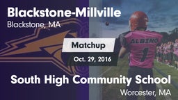 Matchup: Blackstone-Millville vs. South High Community School 2016