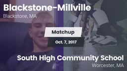 Matchup: Blackstone-Millville vs. South High Community School 2017