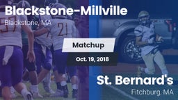 Matchup: Blackstone-Millville vs. St. Bernard's  2018