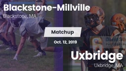 Matchup: Blackstone-Millville vs. Uxbridge  2019