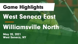 West Seneca East  vs Williamsville North  Game Highlights - May 20, 2021