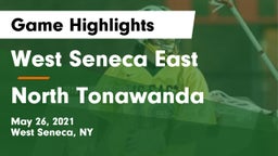 West Seneca East  vs North Tonawanda Game Highlights - May 26, 2021