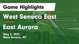 West Seneca East  vs East Aurora  Game Highlights - May 5, 2022