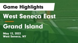 West Seneca East  vs Grand Island  Game Highlights - May 12, 2022