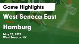 West Seneca East  vs Hamburg  Game Highlights - May 26, 2023