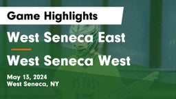 West Seneca East  vs West Seneca West  Game Highlights - May 13, 2024