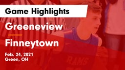 Greeneview  vs Finneytown  Game Highlights - Feb. 24, 2021