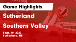 Sutherland  vs Southern Valley  Game Highlights - Sept. 10, 2020