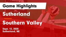Sutherland  vs Southern Valley  Game Highlights - Sept. 12, 2020
