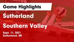 Sutherland  vs Southern Valley  Game Highlights - Sept. 11, 2021